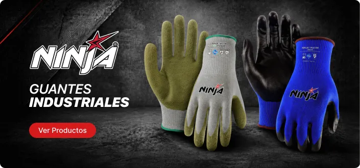 Guantes industriales Ninja para protección de manos
